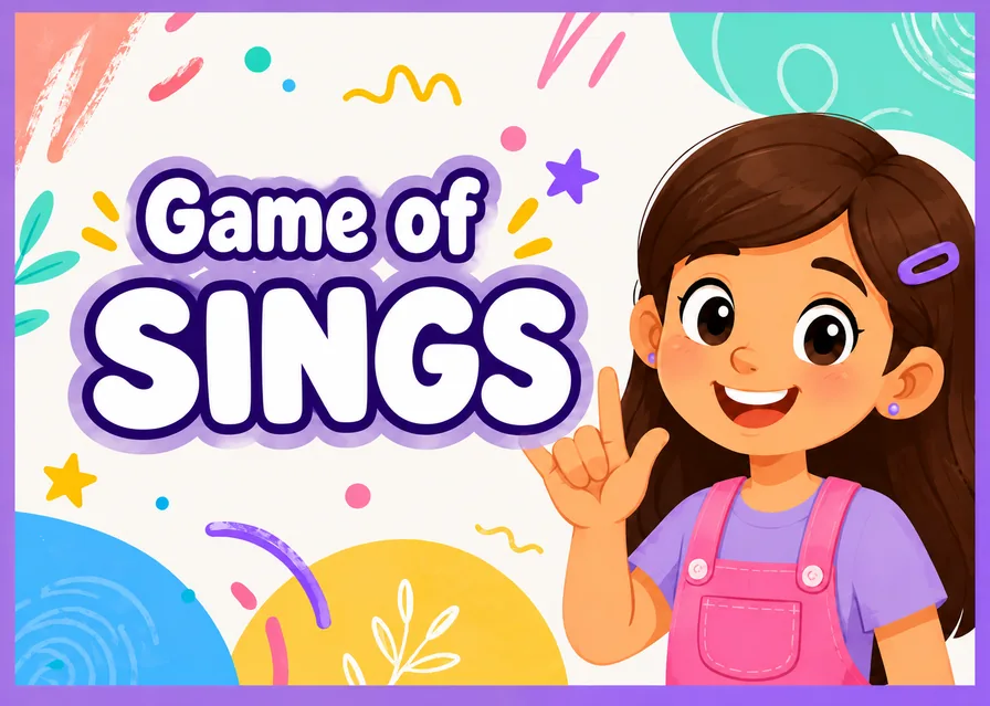 Cover of the Signs Game material